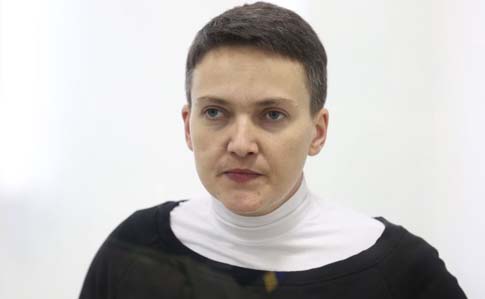 Савченко пожаловалась, что не может из СИЗО подавать законы и попросила, чтобы ее отпустили