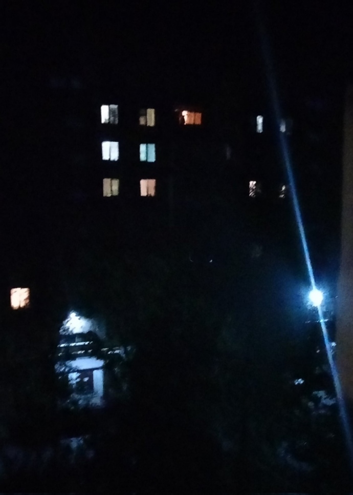 Lately, more and more lights have been turning on in the apartment building across from Nelly’s