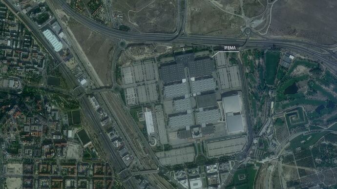 Direct threat: Roscosmos publishes satellite images of where NATO summit will take place