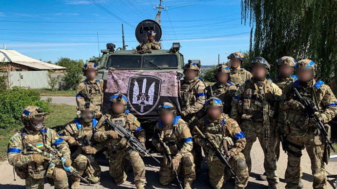 Спецназовцы СБУ показали фото из освобожденного Купянска