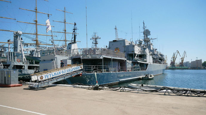 Флагман Гетман Сагайдачный будет выведен из состава ВМС Украины, но через 10 лет