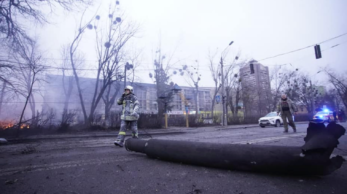 TV tower shelled in Kyiv: 5 people killed and five others injured