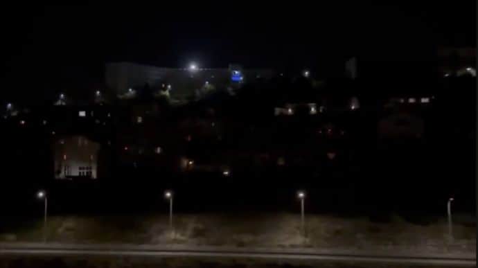 Air-raid warnings issued twice tonight in Sevastopol, Crimea; Russian air defence activated