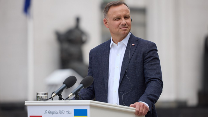 Президент Польши: Нужно освободить всю территорию Украины, вместе с Крымом