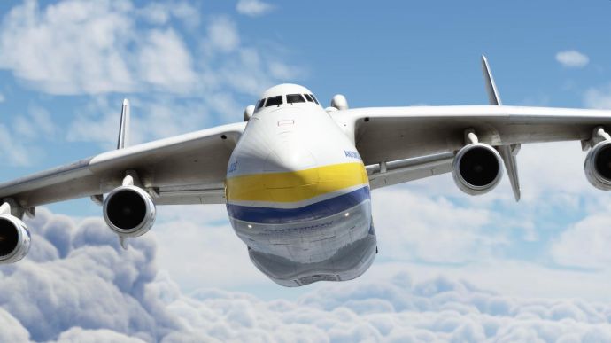 Полет на украинском самолете Мрія уже доступен в Microsoft Flight Simulator