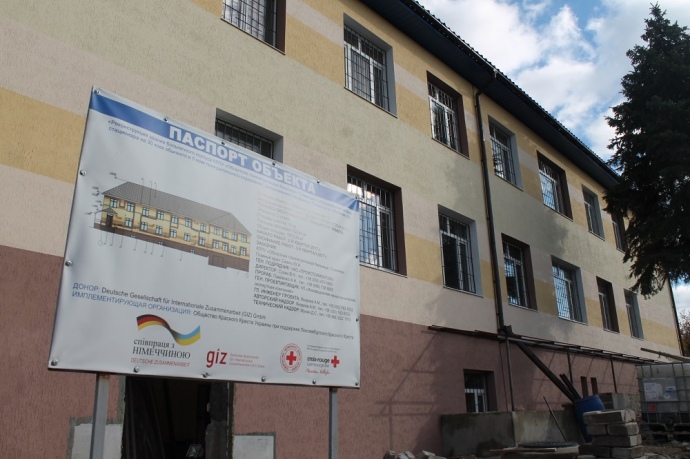 Відновлений корпус дитячого відділення Семенівської психіатричної лікарні