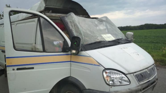 Полиция задержала подозреваемых в подрыве авто Укрпочты