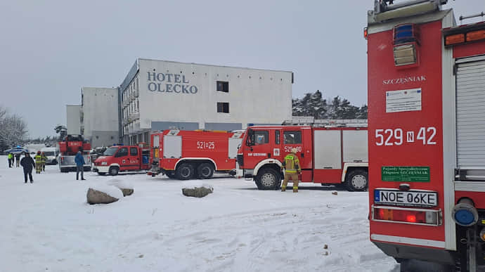 Fire breaks out in Polish hotel where Ukrainian refugees were staying, casualties reported