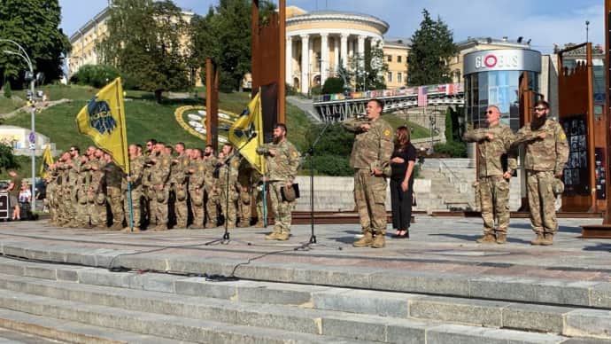 акция на Майдане 28 июля, фото: Суспільне