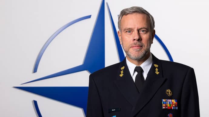NATO Military Committee chair visits Kyiv for first time since full-scale invasion