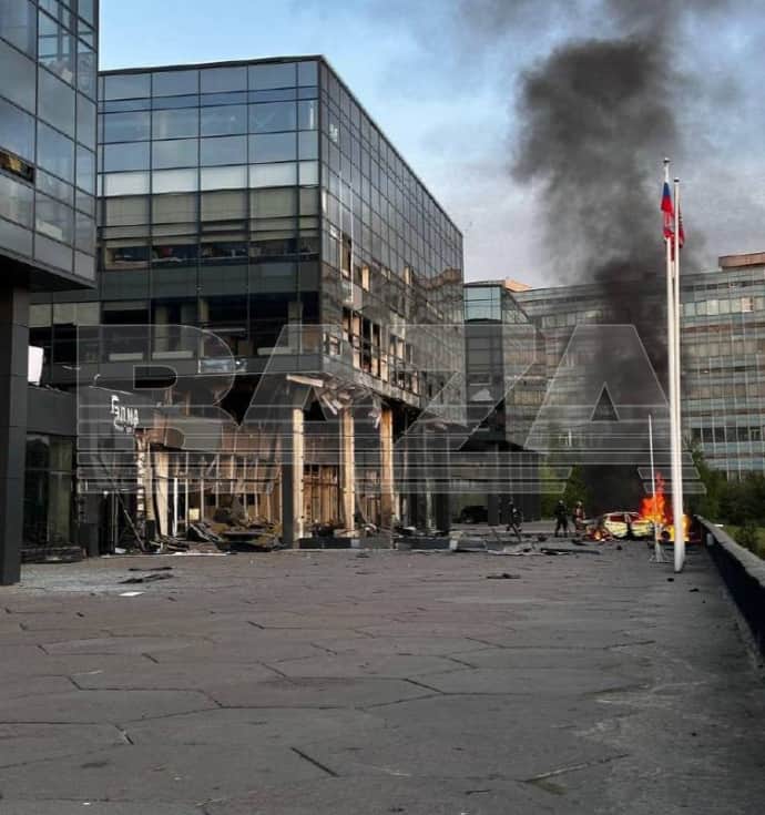 Drones attacked the UAV development plant near Moscow