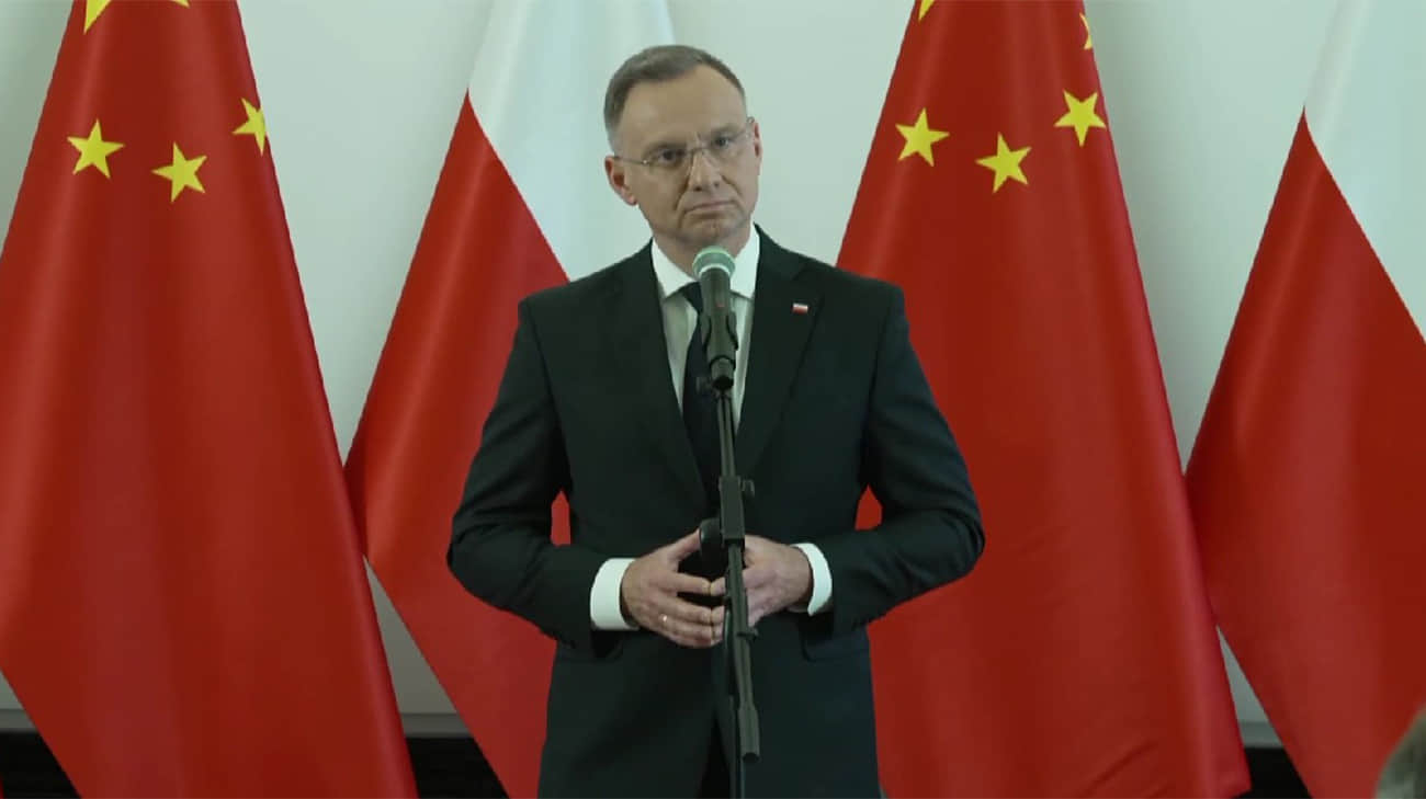 Polish President arrives in China to discuss war in Ukraine in particular