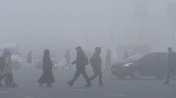 У Києві очікується туман і сильний вітер