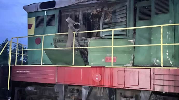 Russians attack Ukrainian Railways infrastructure and rolling stock – photos