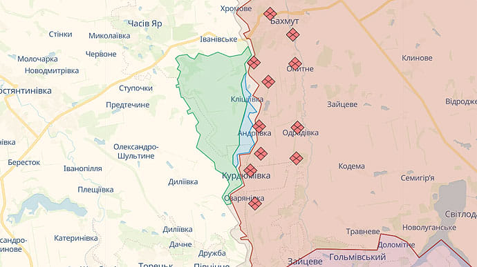 Ukraine's Armed Forces storm and liberate Andriivka, have successes near Klishchiivka in Donetsk Oblast – General Staff report