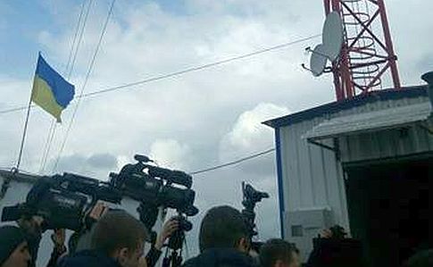 На Чонгарі відкрили телевежу, яка мовитиме на Крим
