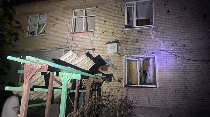 Shelling in Kharkiv: Infrastructure facility, dormitory and apartment building damaged