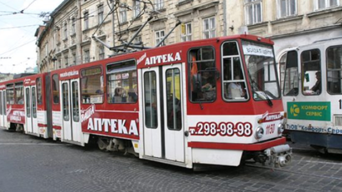 У Львові через аварію зупинились більшість трамвайних маршрутів