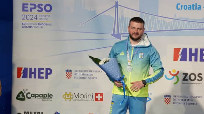 Ukrainian Serhii Kulish wins silver in European Shooting Championships