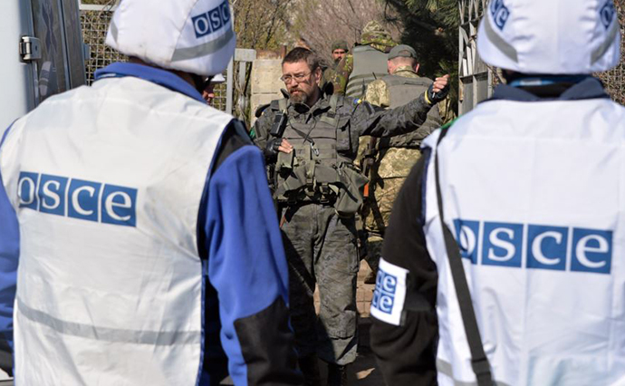 РФ не дозволила ОБСЄ стежити за неконтрольованою ділянкою кордону