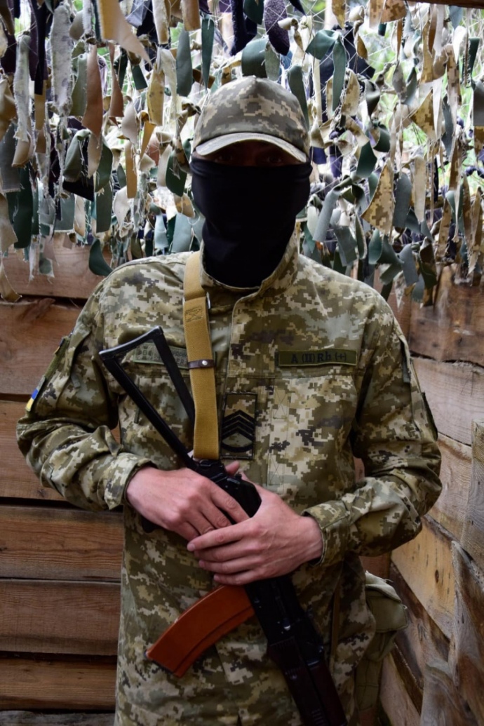 Border guard Oleksandr. Photo: State Border Service of Ukraine