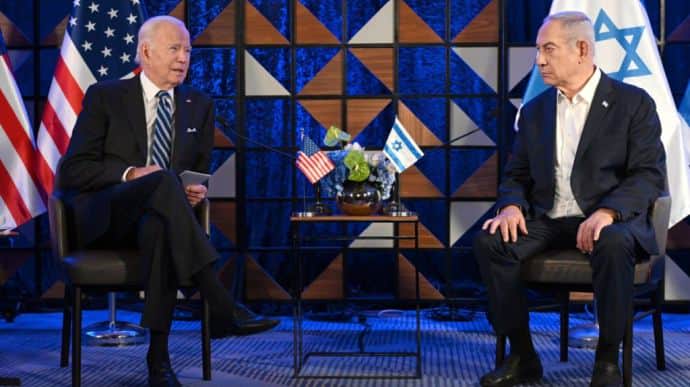 Байден обсудил с Нетаньяху сценарии на основе принципа двух государств