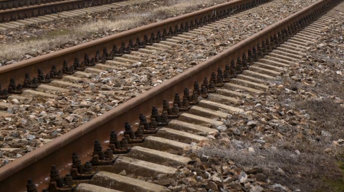 Russian invaders report damage to railway in Crimea