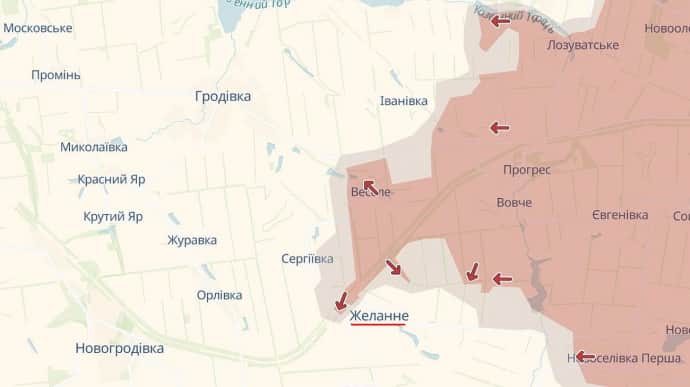 Росіяни на Покровському напрямку концентрують зусилля біля Желанного – Генштаб