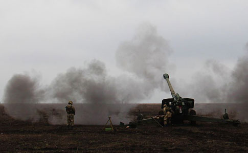 Во время утреннего боя оккупанты совершили 56 выстрелов из вооружения танка – ОС 