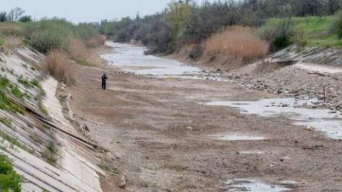 Росіяни повідомляють, що провели прісну воду в Сімферополь