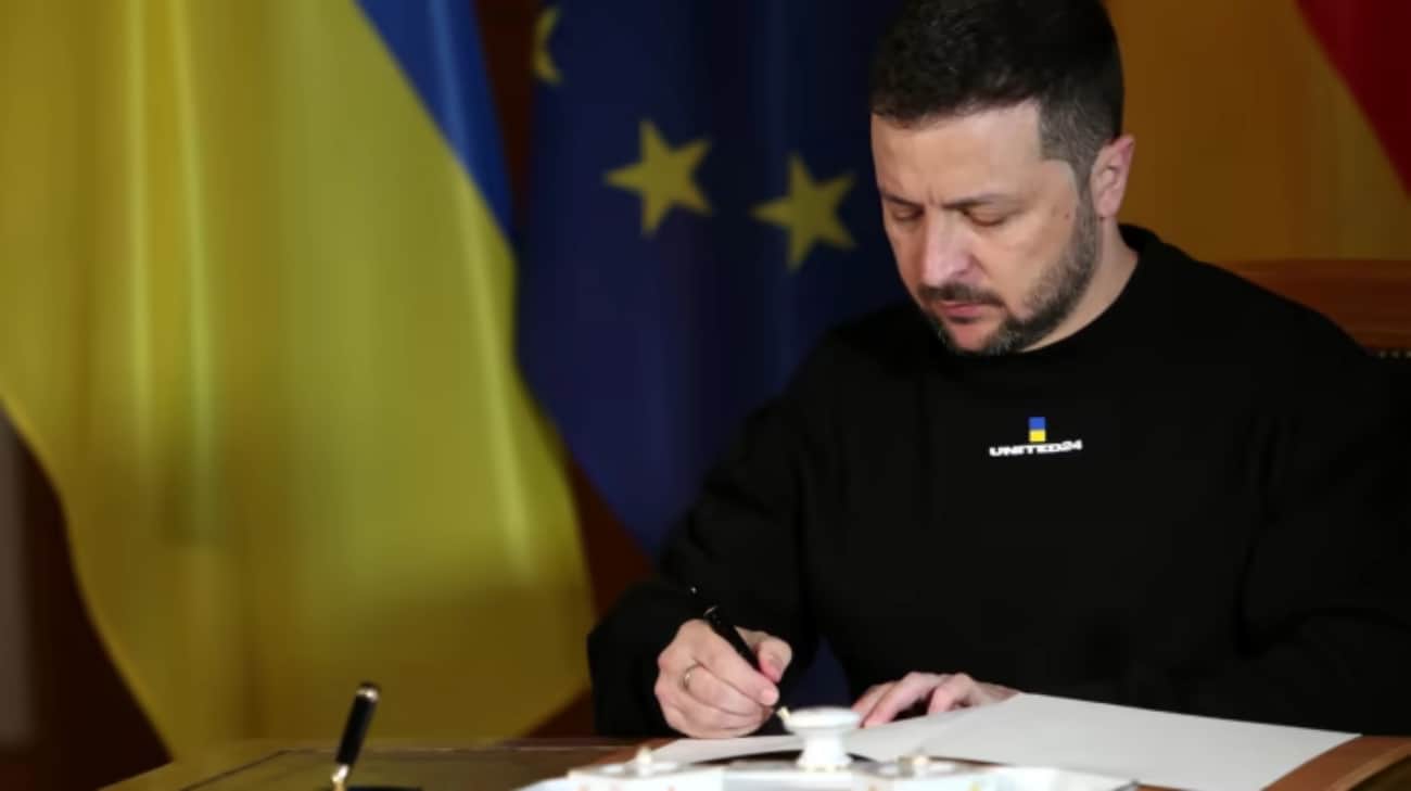 Zelenskyy signs law granting mobilisation deferral for relatives of fallen or missing soldiers