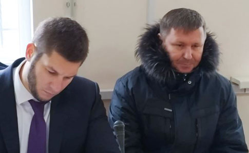 Игорь Кучерявый (справа) со своим адвокатом Игорем Мокиным