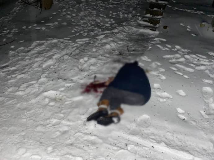 погибшая в результате обстрела Купянска, фото из Telegram Синегубова