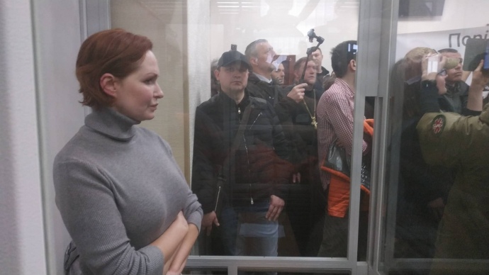Юлия Кузьменко в суде