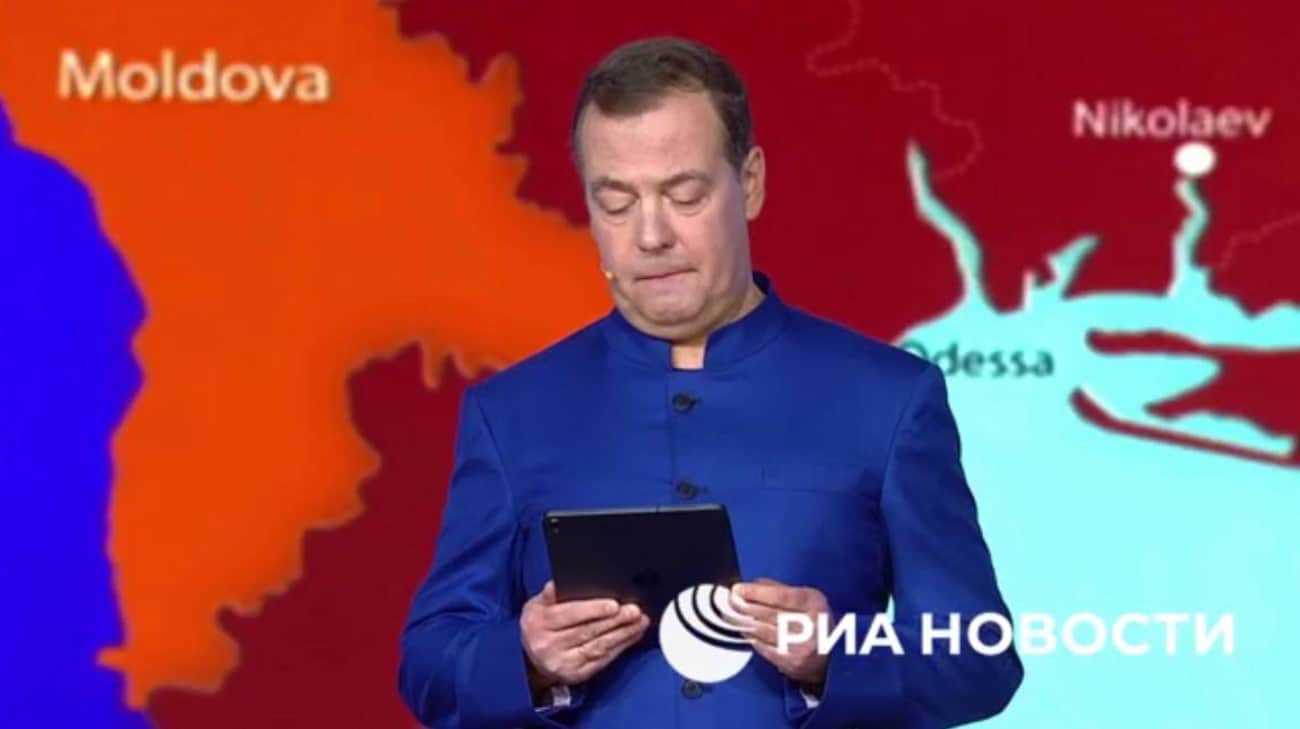 Medvedev claims Ukraine is "part of Russia"