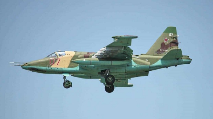 Воздушные силы сбили российский Су-25 на Николаевщине 