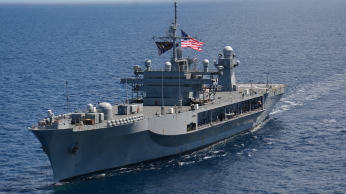 Флагман 6-го флоту США увійшов до Чорного моря: росіяни заявили, що стежать