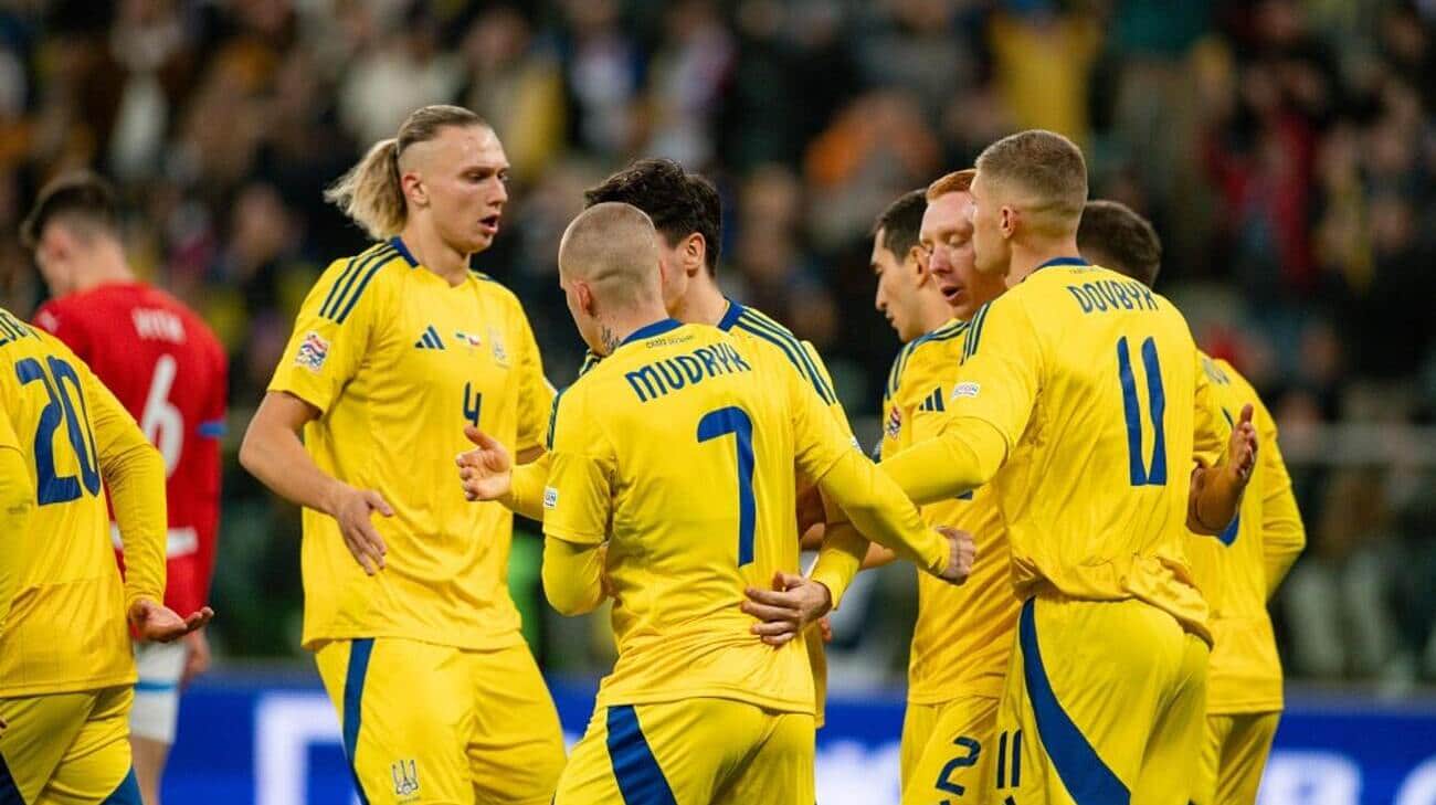 Ukraine draws with Czechia in UEFA Nations League