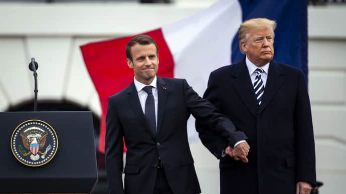 Macron talks to Trump about restoring peace