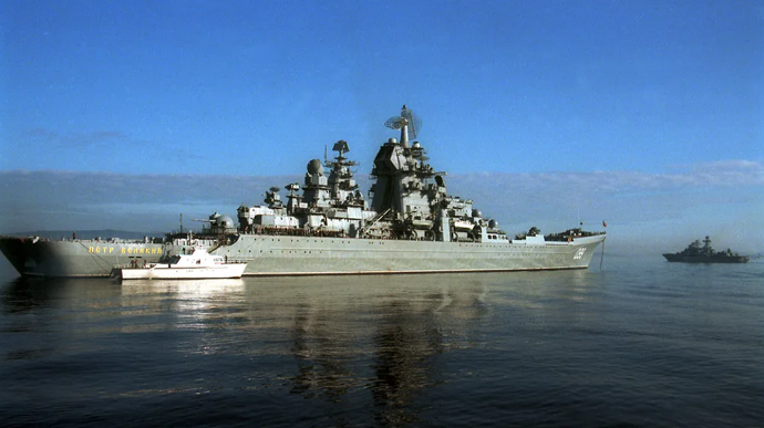 Флагман флоту РФ Петр Великий можуть списати, бо немає грошей на ремонт – росЗМІ