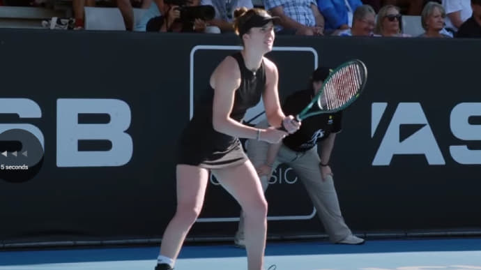 Svitolina reaches final of her first WTA tournament in 2024 – video