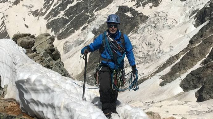 У Грузії під час спуску з гори загинув український альпініст