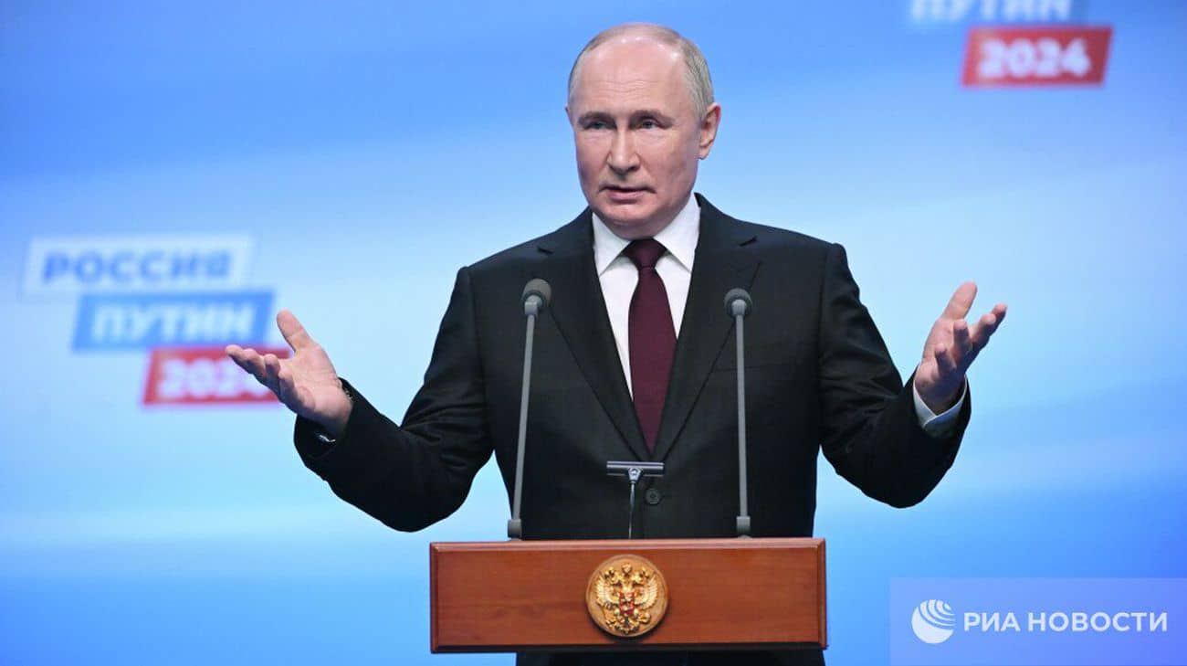 Putin says he will continue war and create "buffer zone"