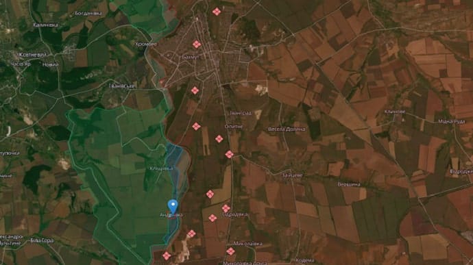Сили оборони мали частковий успіх в районі Андріївки, закріплюються – Генштаб