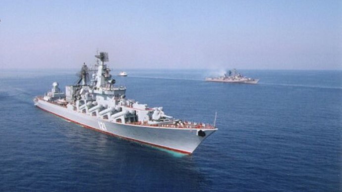 Обстрел крейсера Москва: у ЧФ России - минус 16 крылатых ракет в Черном море