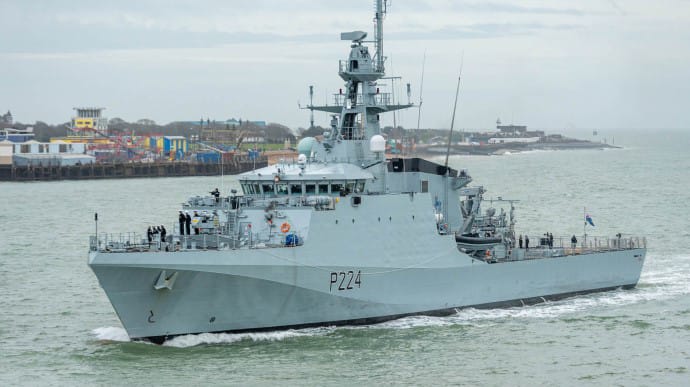 В Черное море направляется патрульный корабль королевского флота Великобритании Trent