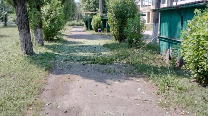 Russian drones target mobile office of Ukrainian Postal Service in Kharkiv Oblast – photo