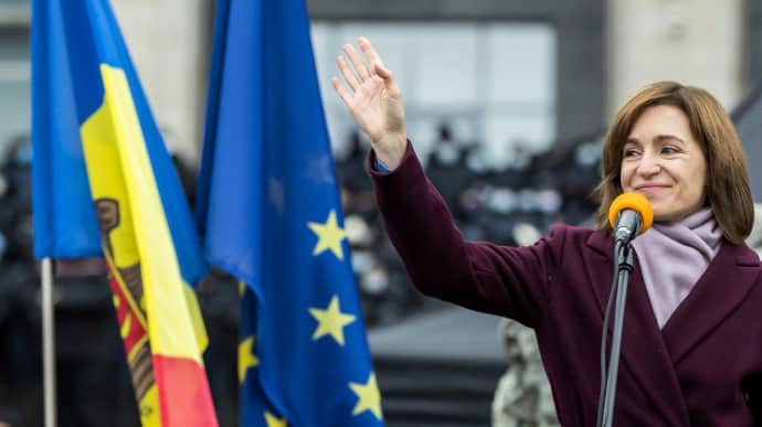 Санду заявила, что референдум о вступлении Молдовы в ЕС состоится в октябре