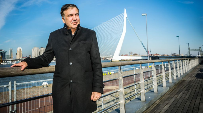 Саакашвили из Грузии заявил, что хочет бороться за Украину