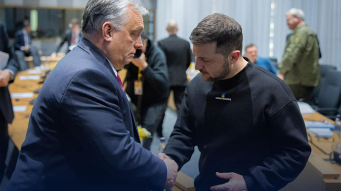 Зеленський у Брюсселі запросив Орбана відвідати Київ – ЗМІ 